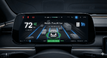 Smart Driver Assist — Hands-Free Active dashboard