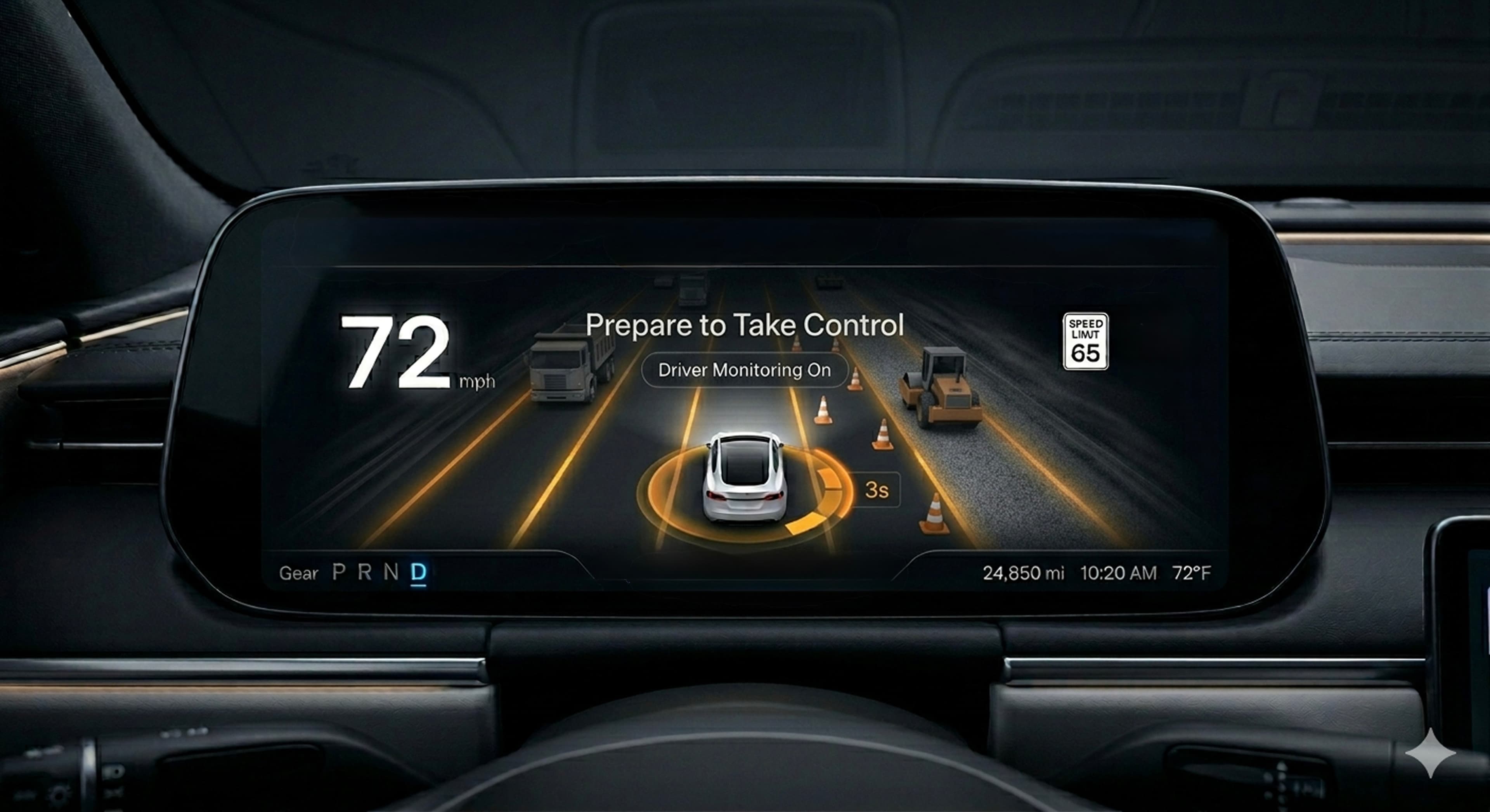 Prepare to Take Control: Predictive Warning