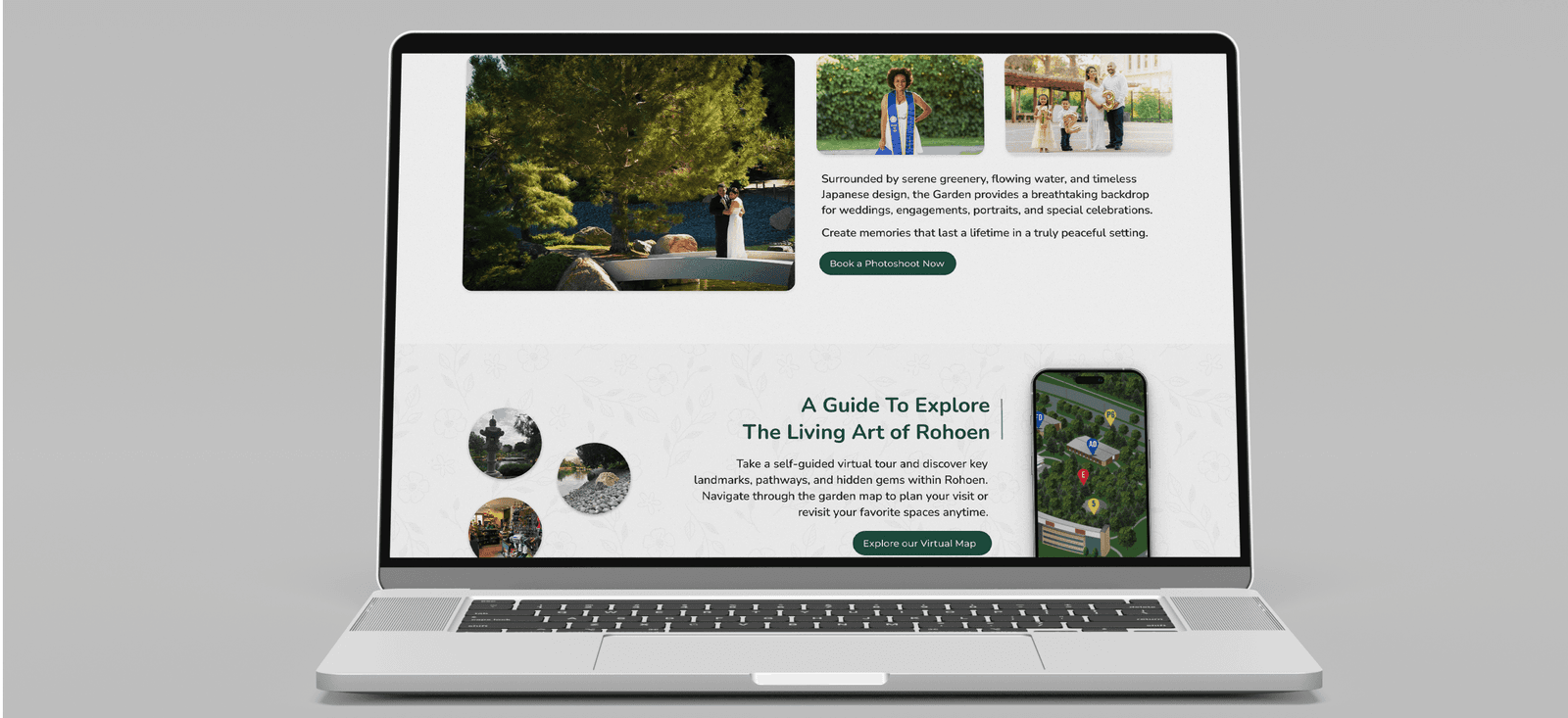 Homepage : Clearer Navigation & Stronger Entry Points