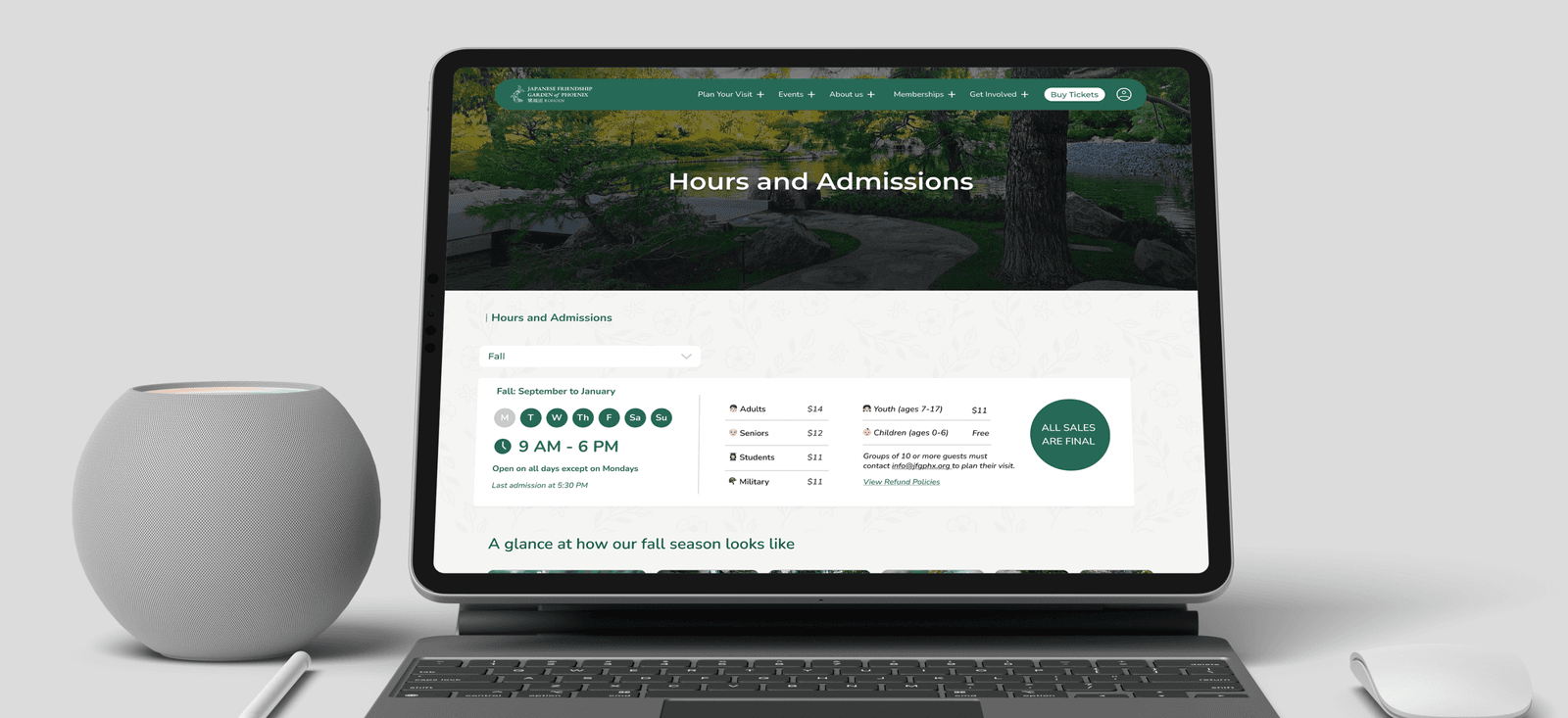 Hours & Admission : Better Planning Clarity with Visual Support