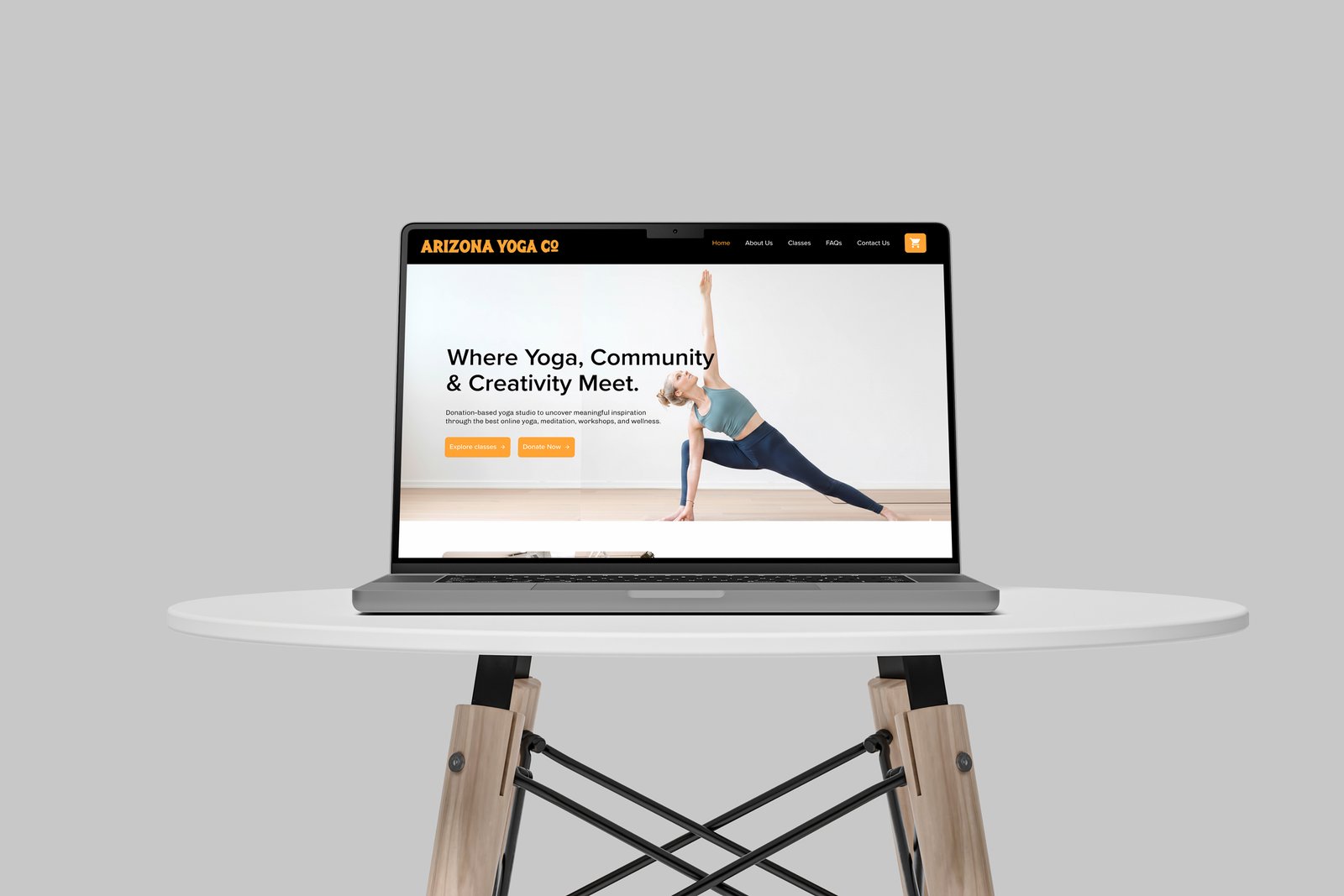 Redesigned homepage 1